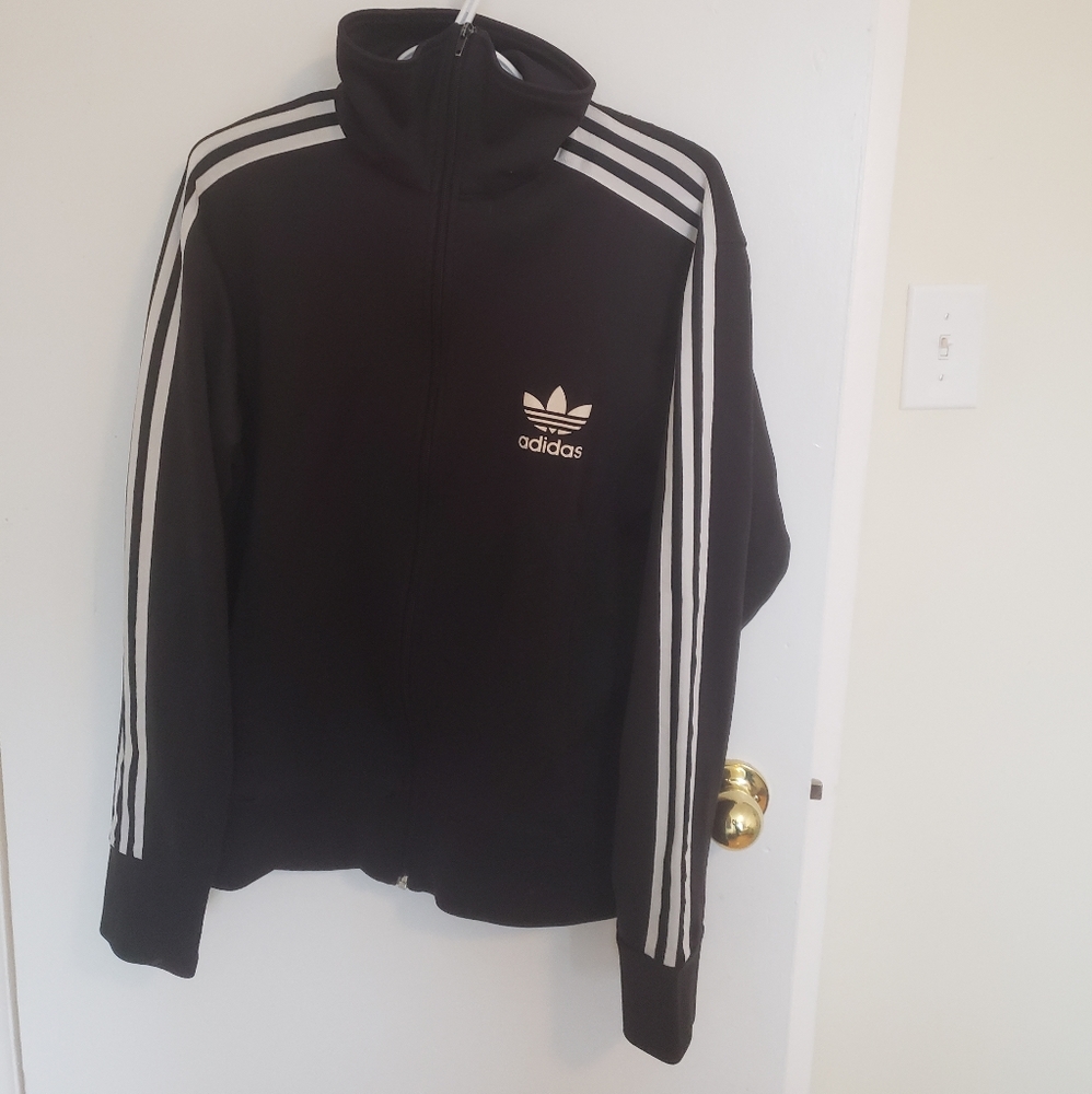 Classic Adidas Zip-up Size L